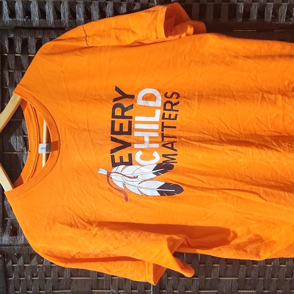 Every child matters orange  tee - Picture 2 of 6